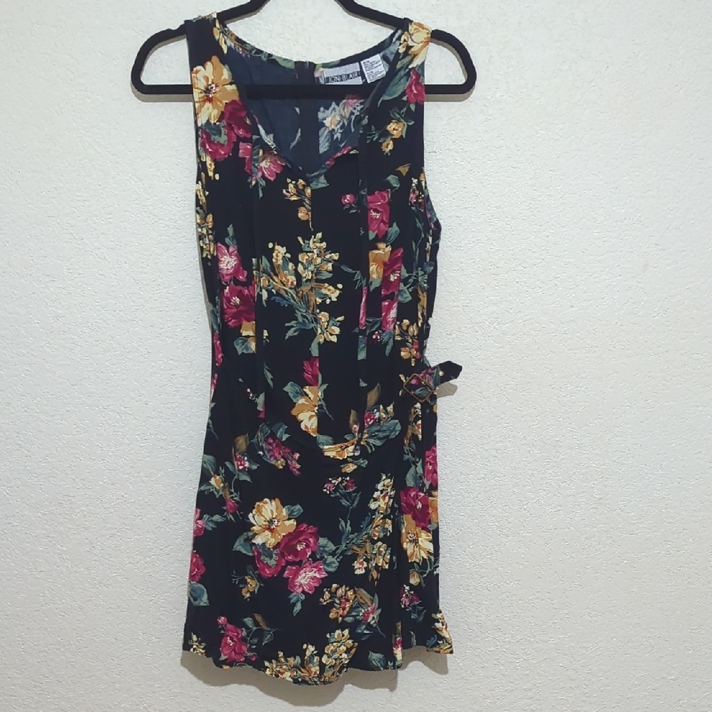 Cute Vintage 1990's Joni Blair Floral Skorts Dress A Must Have
